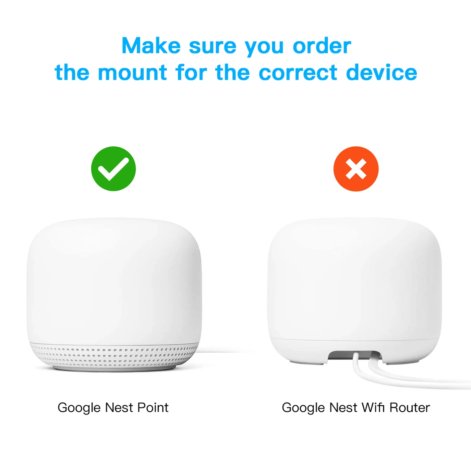 Настенный держатель для розетки Google Nest простая установка без провода винтов |