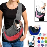pet puppy carrier sl outdoor travel dog shoulder bag mesh oxford single comfort sling handbag tote pouch