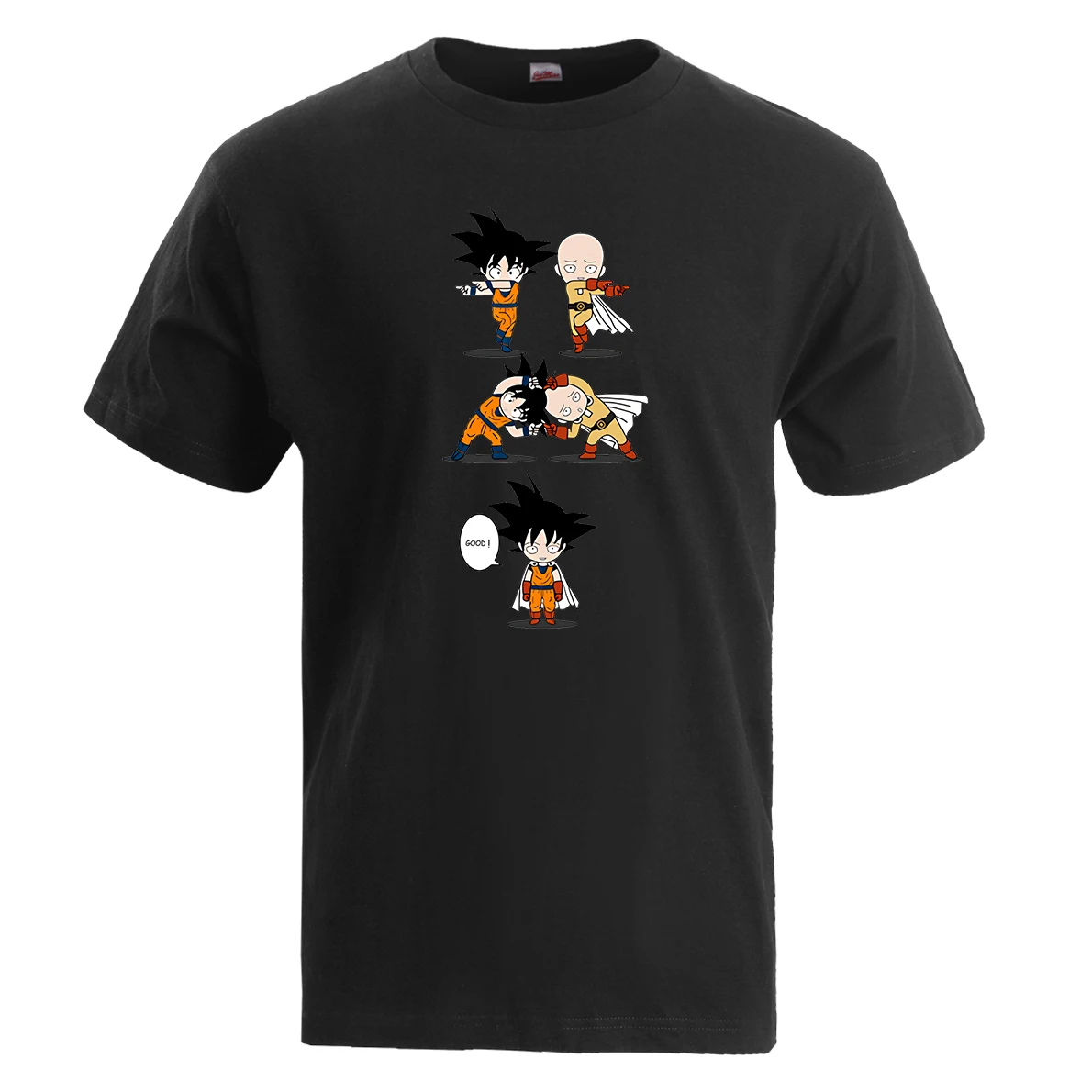 Забавная Мужская футболка Dragon Ball & One Punch Man Super летняя 2019 хлопок Camisetas Hombre с
