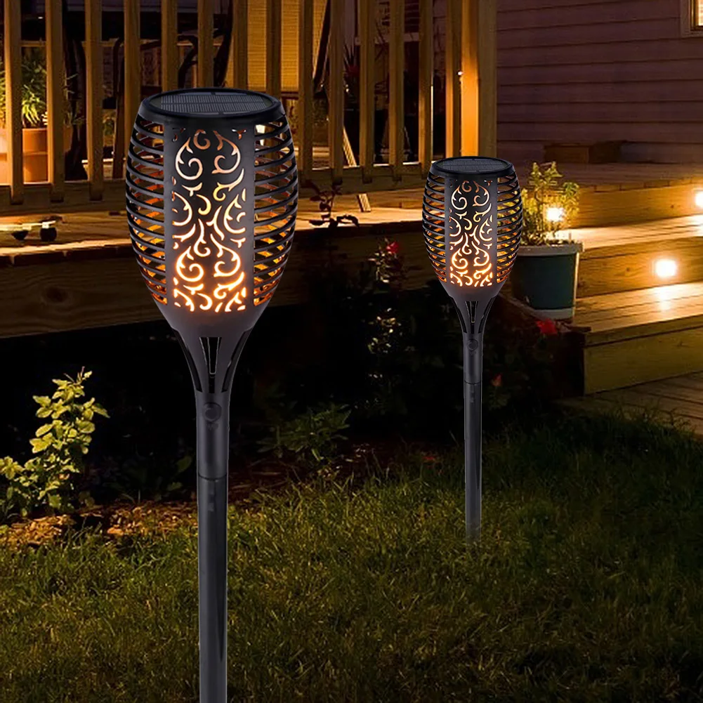 

12LED Solar Flame Light Outdoor Waterproof Solar Landscape Lawn Lamp Flickering Lighting For Home Garden Yard Decoration Lamps
