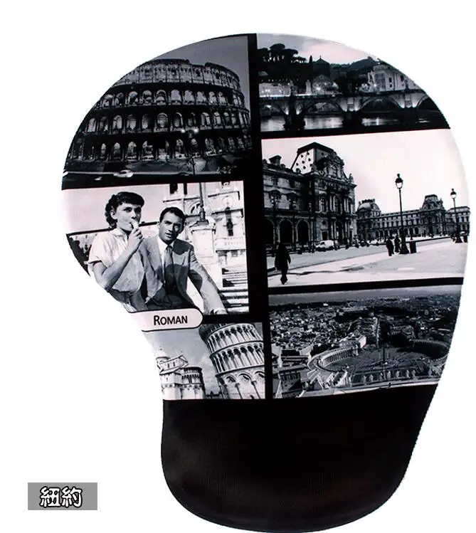 

Hot Sell Thicken Cartoon 3D Comfy Wrist Mouse Pad For Optical / Trackball Mat Mice Pad Computer Cs Go Gaming Mouse Pad