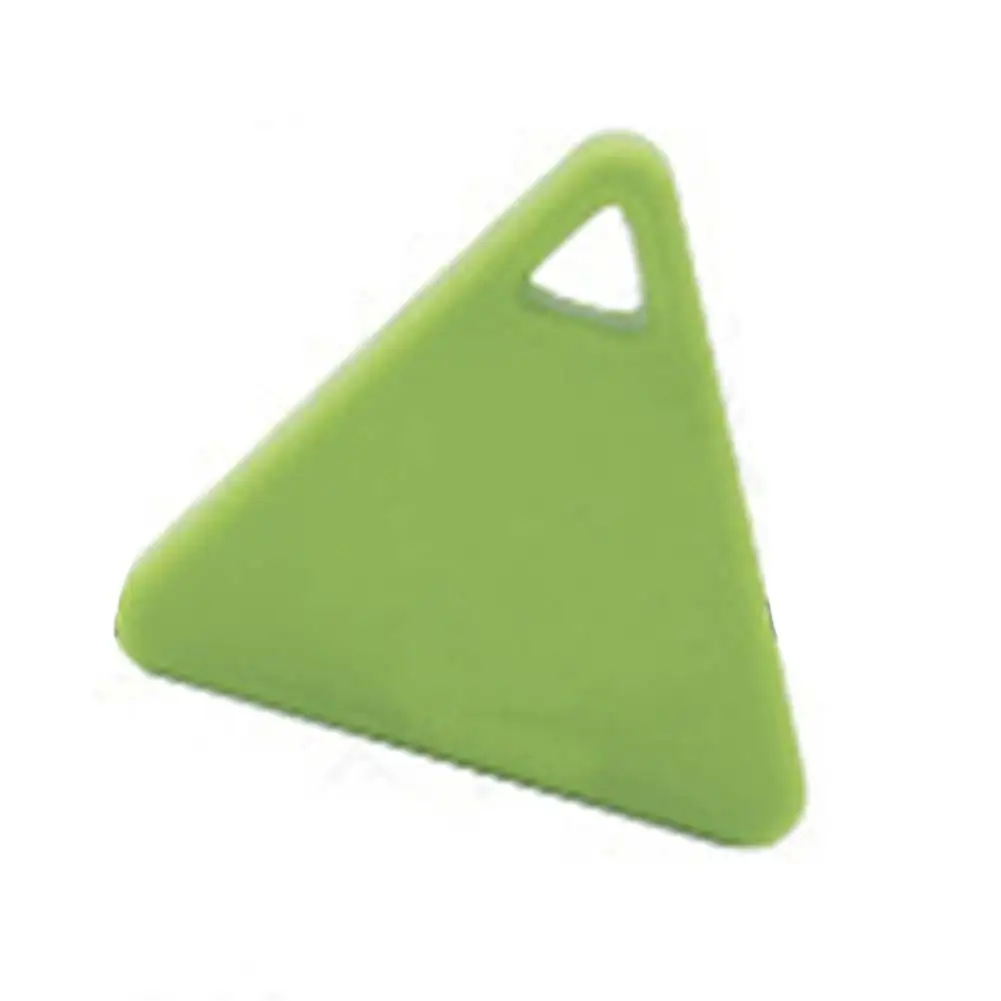 1 x Triangle Green Новые Домашние животные Смарт мини gps трекер анти-потеря Водонепроницаемый Bluetooth Tracer собака кошка ключи кошелек сумка дети трекеры Finder оборудование - Цвет: 1 x Triangle Green