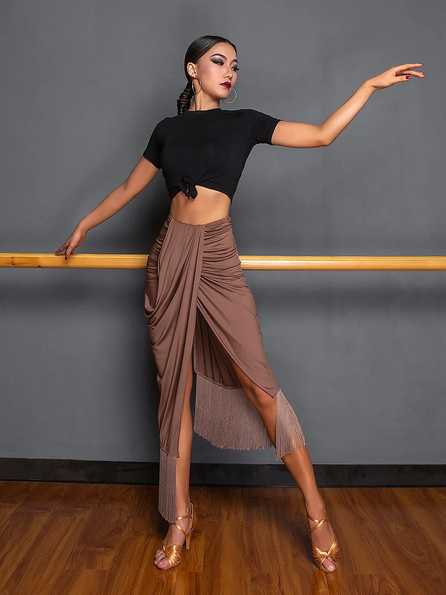 sexy latin dance wear skirt salsa costumes tango american clothes | Тематическая одежда и униформа