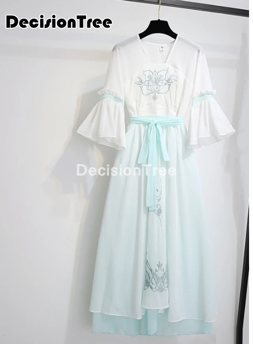 Модель 2021 года платье ханьфу для женщин улучшенная одежда в старинном стиле