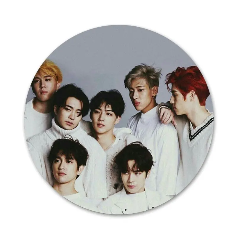 58 мм Kpop Got7 Yugyeom Mark Jb кухонный домашний декор холодильник магнитные наклейки