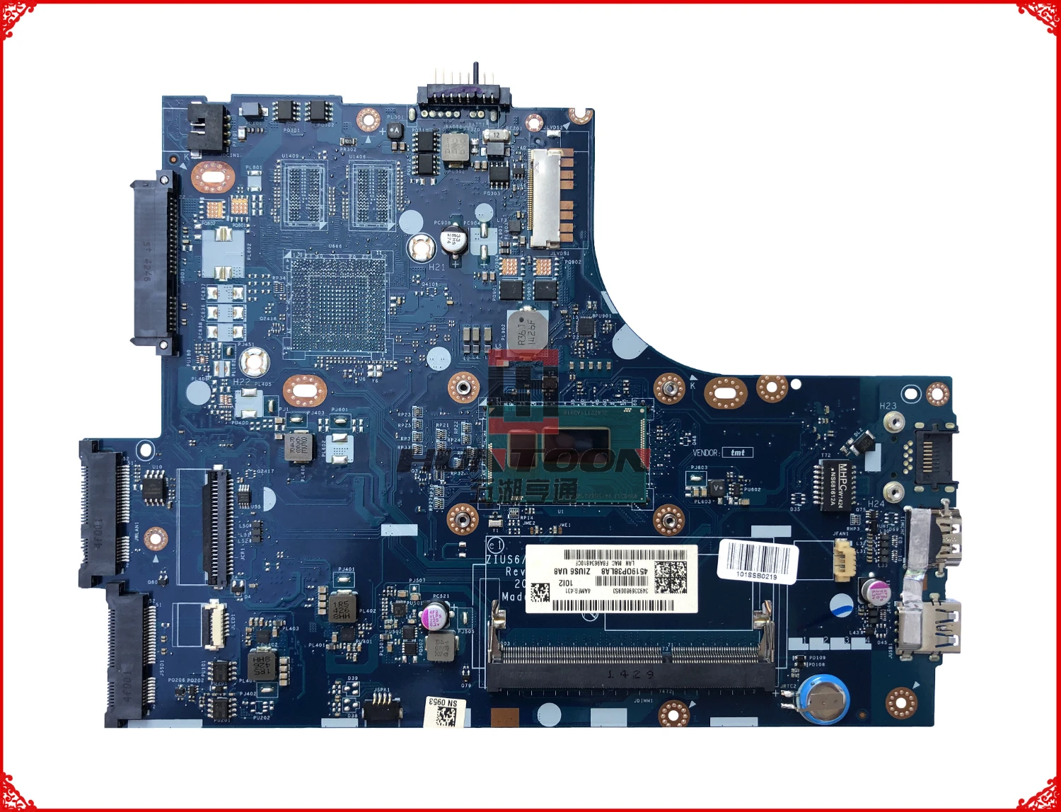 Горячая продажа продукта ZIUS6/S7 LA A321P для lenovo Ideapad S310 материнская плата ноутбуков FRU:
