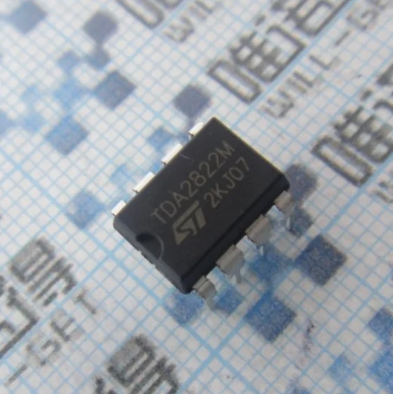 Усилитель звука Mxy 10PCSUpright TDA2822 SCS2822 (12 В) DIP-8