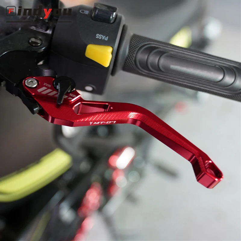 Высокое качество короткие 5D рычаги для Yamaha MT07 FZ07 MT 07 FZ 2014 2015 2016 2017 2018 2019 CNC