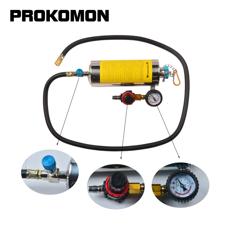 Универсальный топливный инжектор очиститель тестер сопла моющий инструмент для