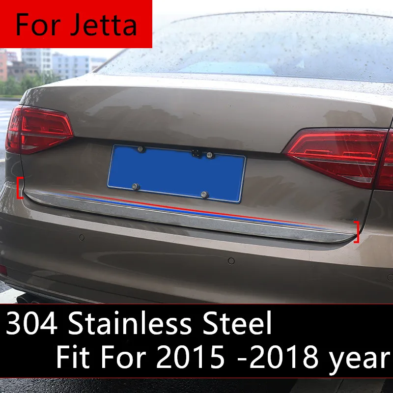 Накладка на порог задней двери багажника из нержавеющей стали для Jetta Mk6/A6 2015 2016 2017