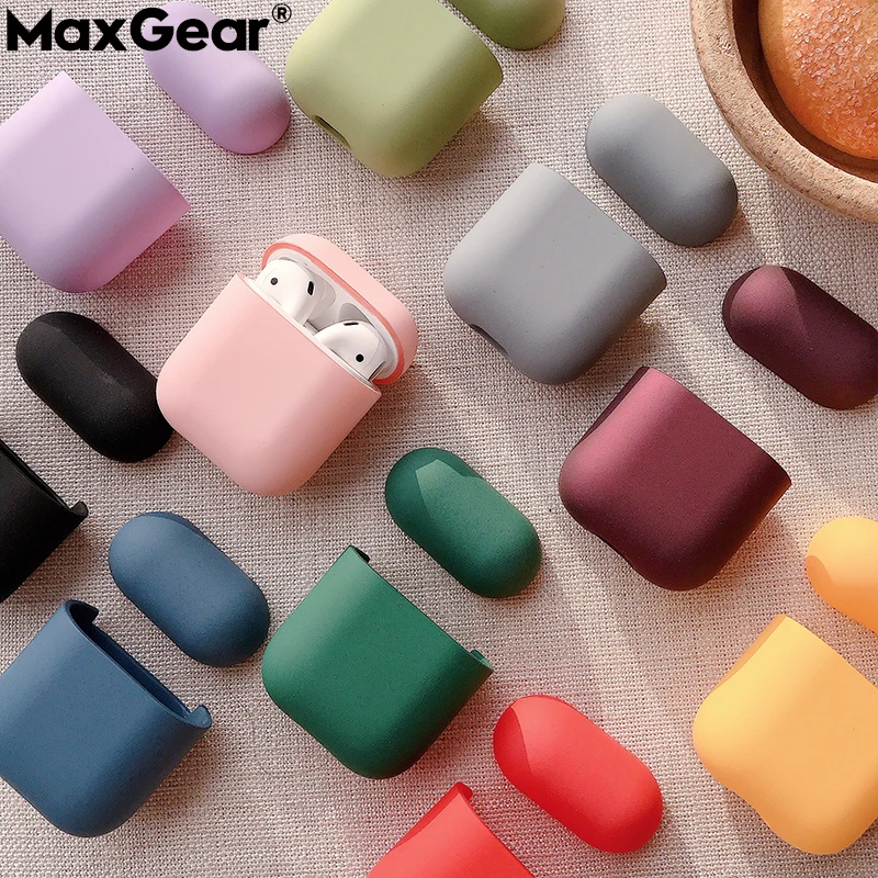 Роскошный Матовый чехол из песчаника для Apple AirPods Pro 3 милый наушников ярких цветов