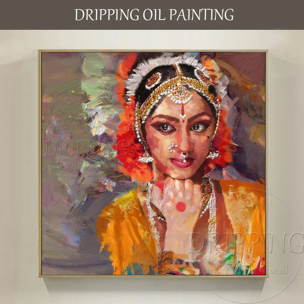 Профессиональный художник ручная роспись высокое качество индийский