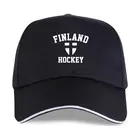 Новая финская хоккейная Кепка Suomi, финская флаггидная команда, Хоккей, синяя трикотажная бейсболка