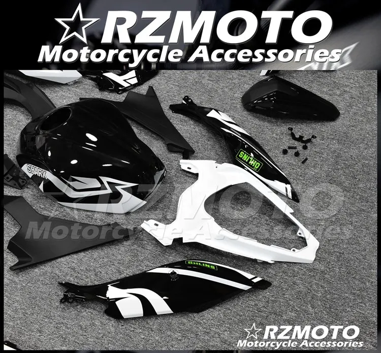 

High quality New ABS Motorcycle Fairings Kit Fit For Kawasaki Ninja 400 2018 2019 2020 Ninja400 Bodywork Set Black White