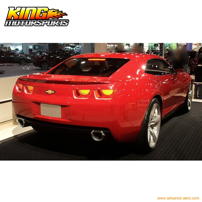 Матовый черный подходит для 2010 2012 2013 Chevrolet Camaro ABS спойлер заднего багажника крыла