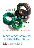4*7/6*9/8*11,5/10*14/12*16,5/16*20,5/18*22,5/20*25/25*30 полиуретановые резиновые кольцевые прокладки уплотнительное кольцо от пыли для цилиндра EM