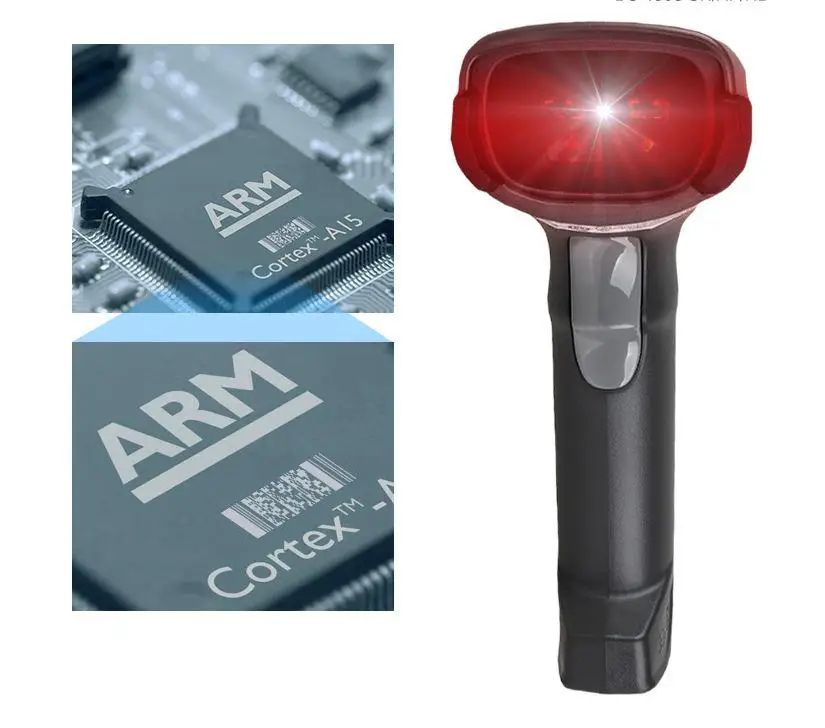 Oringinal Zebra Motorola Symbol DS4308 HD 2D Высокоплотный проводной ручной сканер штрих-кода с