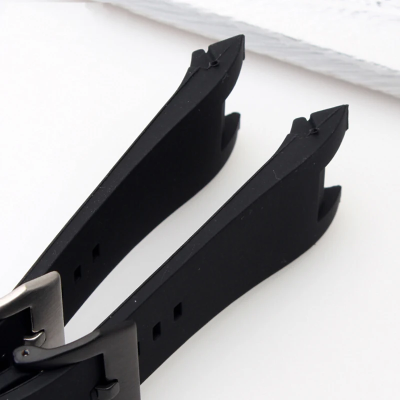 Silicon watchband for Diesel DZ1216 DZ1273 DZ4246 DZ4247DZ287 wristwatches straps 32*17mm rubber Professional interface bands