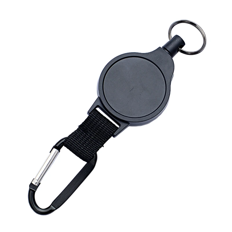 

Key Ring Card Sets Belt Stainless Steel Retractable Pull Badge Reel Lanyard Name Tag Card Badge Holder Reels Recoil Chain Clips.