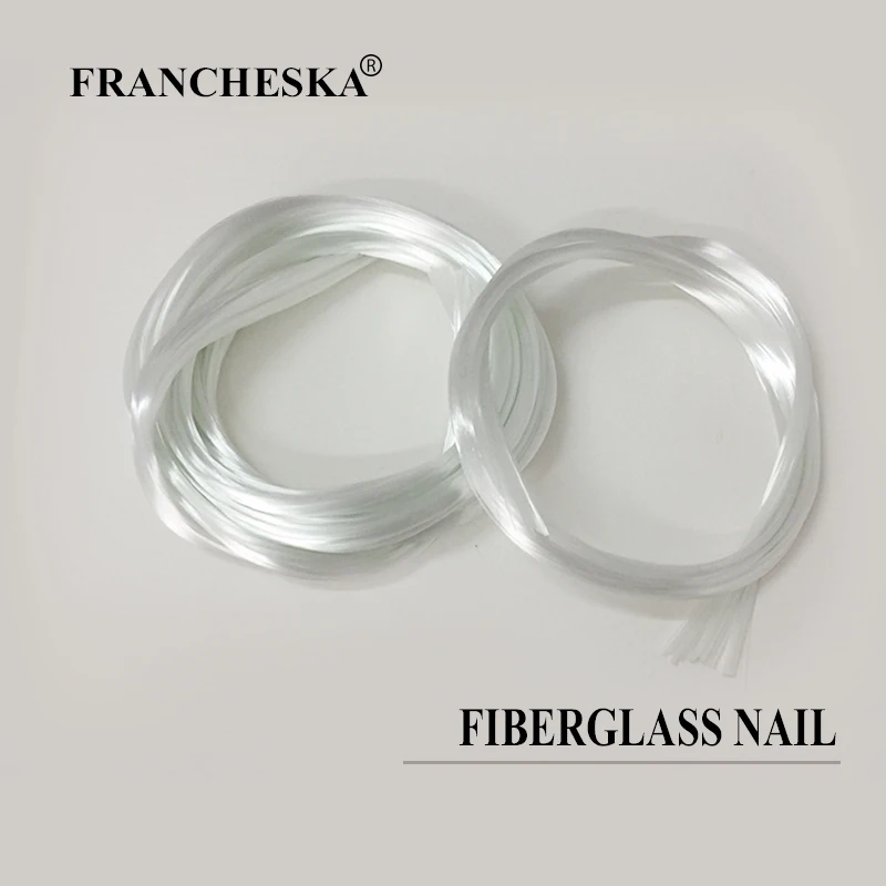 50/100/150/200 см из стекловолокна для наращивания ногтей Fibernails Акриловые Советы маникюрный салон ящик для инструментов из стекловолокна комплект расширение гель