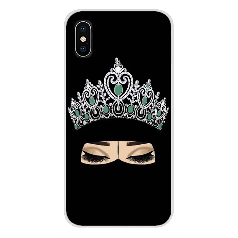 images 8 Чехлы из ТПУ для huawei G7 G8 P7 P8 P9 P10 P20 P30 Lite Mini Pro P Smart плюс мусульман, девочка глаза в хиджаб уход за кожей лица - Цвет: images 8