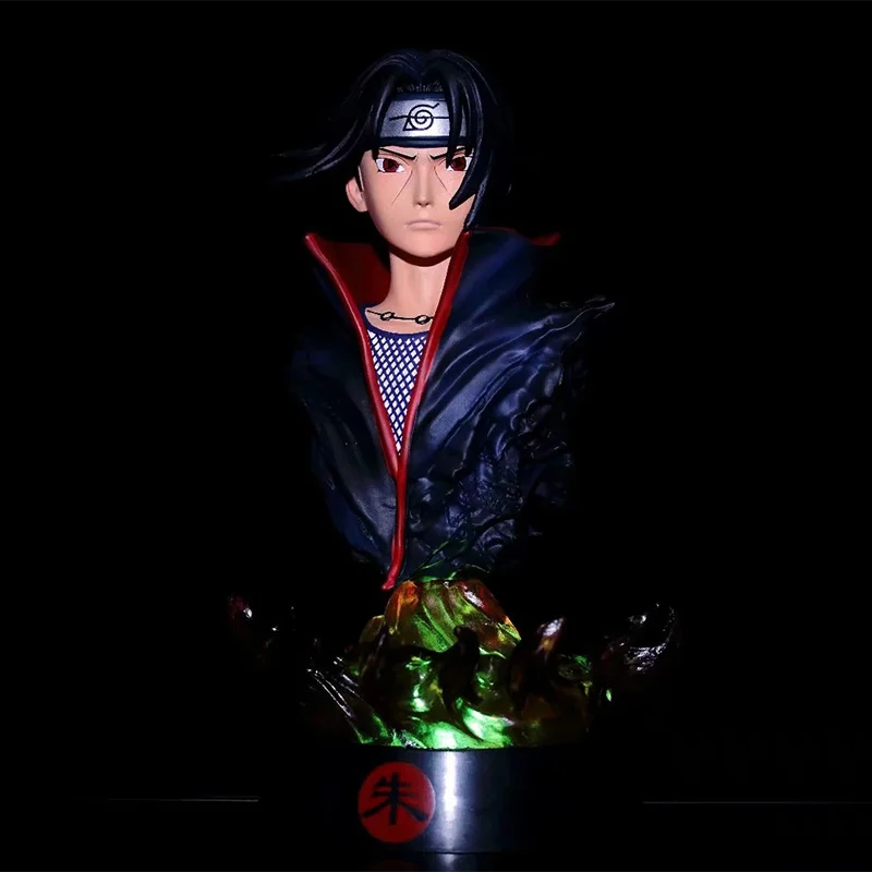 

16cm Naruto Figurine Uchiha Itachi Of The Head Bust Portrait Gk Action Figure Collectible Ornaments Statue Model Toys Boy Gifts