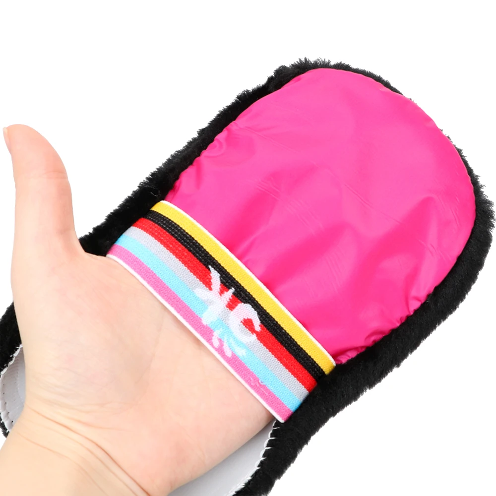 Протрите обувь сумки очиститель обуви перчатки Mitt замша уход за обувью щетка