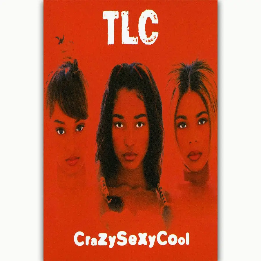 A137 Новый TLC Crazy Sexy Cool Music Star настенный стикер Шелковый плакат художественный