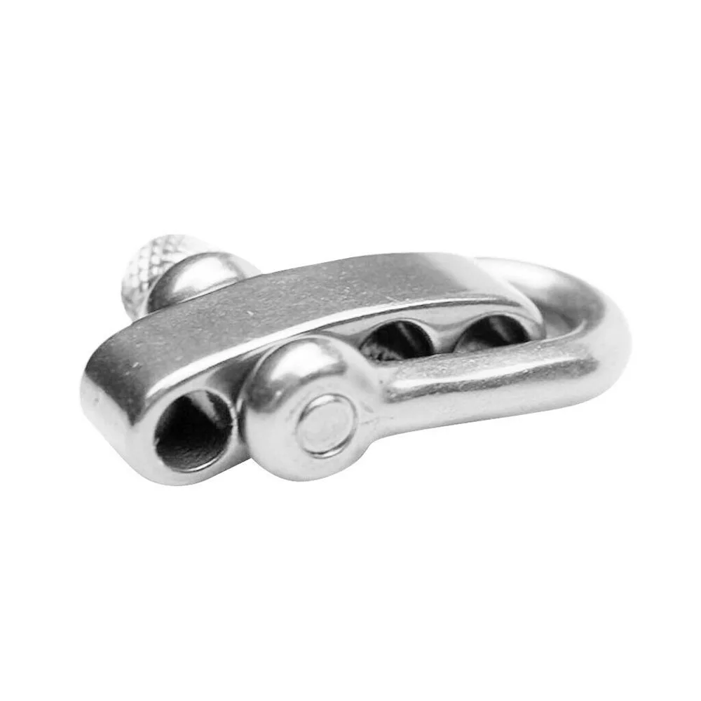 

Adjustable U Shaped Stainless Steel Shackle Buckle For Paracord Bracelet Tool