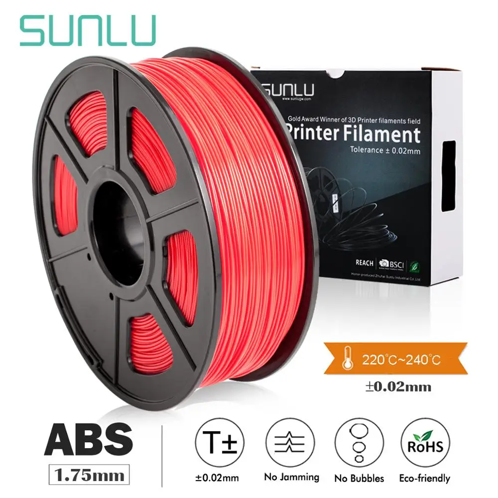 Нить для 3d печати ABS 1 кг 75 мм катушка черного серого белого цвета модель 3D