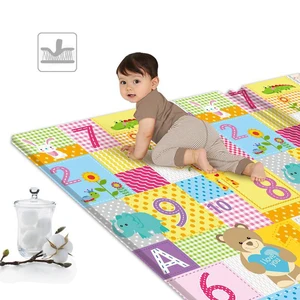 Foldable Cartoon Baby Play Mat Water Proof Xpe Puzzle Children Mat Baby
Climbing Pad Kids Rug Family Activities Games Mats Toys