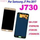 ЖК-дисплей 5,5 дюйма для Samsung Galaxy J7 Pro 2017 J730 SM-J730F J730FMDS J730FDS, дисплей с сенсорным экраном и дигитайзером в сборе для J730, ЖК-экран