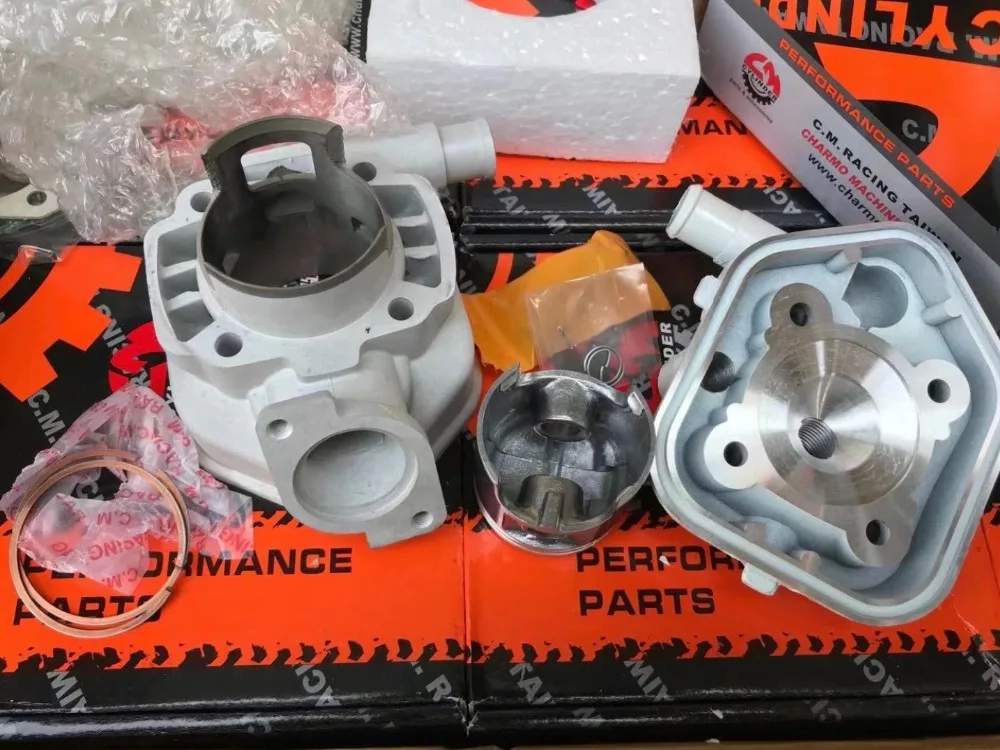 Cylinder kit Dio Af18 Af28 50mm pin 10mm 90 cc water cooling tuning racing parts cylinder piston big bore