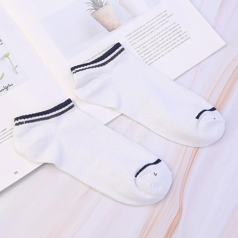 Мужские дышащие спортивные полосатые мужские короткие носки до щиколотки |