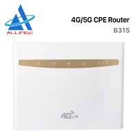 allinge unlocked malaysia modified b315 4g lte cat6 cpe router b525 wireless router openwrt with sim card slot long range wif