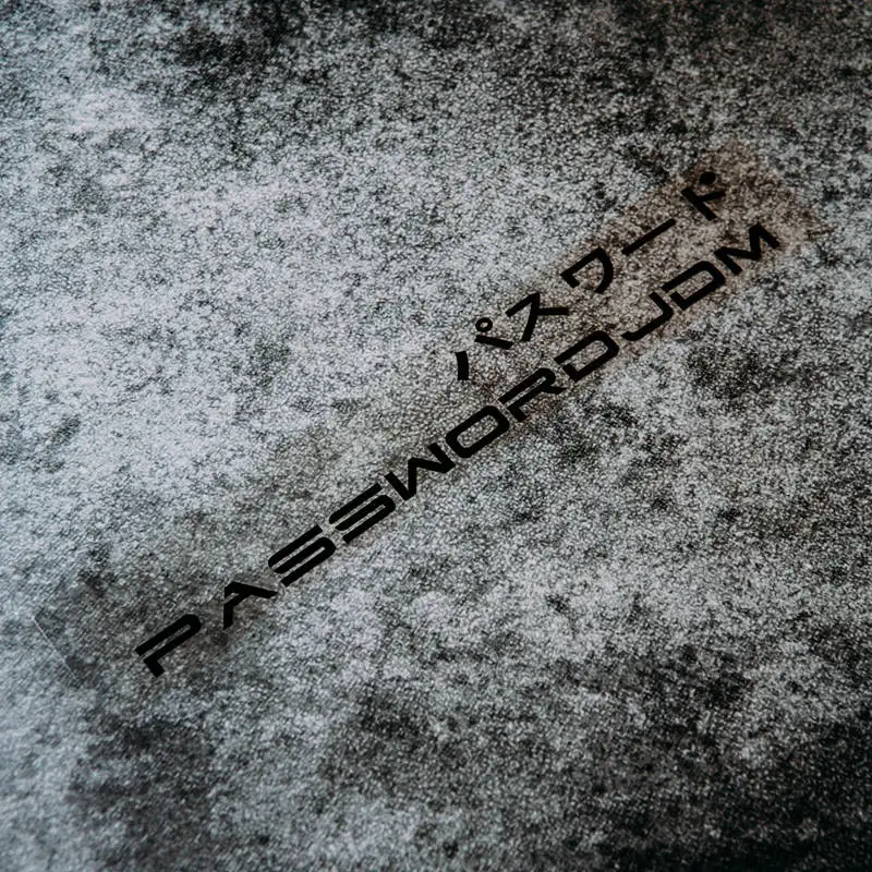 Светоотражающие автомобильные наклейки и NO.073 с паролем JDM JS для гоночных