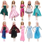 Барби одежда наряд Dsiney Барби платье принцессы Эльзы мультфильм повседневная одежда кукла аксессуары для Барби девочки игрушка сделай сам