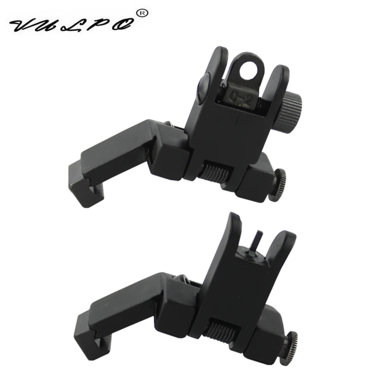 Тактический передний и задний прицел для охоты 45 градусов|iron sights|backup iron sightsaccessories