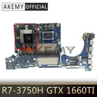 Материнская плата Akemy FX505DU для ноутбука GTX 1660TI V6G Ryzen R7-3750H, для ASUS FX505DU FX95DU FX95D