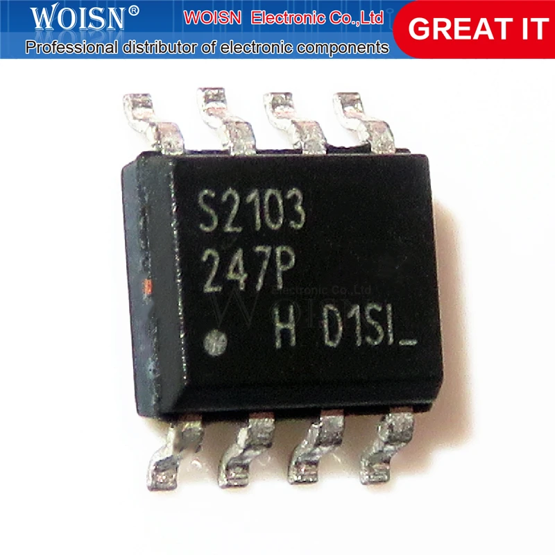 5 шт./лот IR2103STRPBF IR2103S IR2103 лапками углублением SOP-8 SMD новый и оригинальный IC в