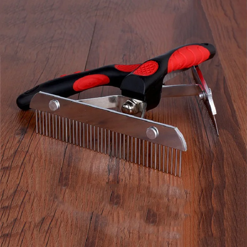 Грабли для животных расческа из нержавеющей стали ухода и чистки щетка удаления