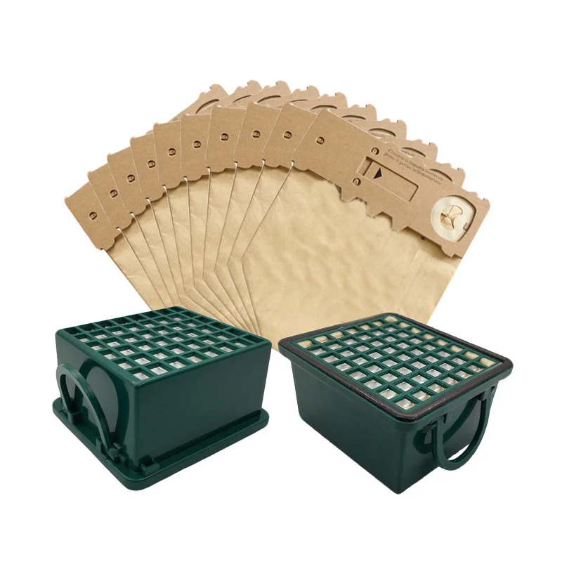 12 шт./лот аксессуары для пылесоса 10 пылесборников + 2 Hepa фильтра для Vorwerk VK130 VK131 kobold130 131 FP131 12 шт./лот аксессуары для пылесоса 10 пылесборников + 2 Hepa фильтра для Vorwerk VK130 VK131 kobold130 131 FP131