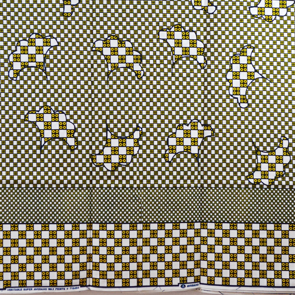 Африканская ткань из натурального воска для платья африканская нигерийская с