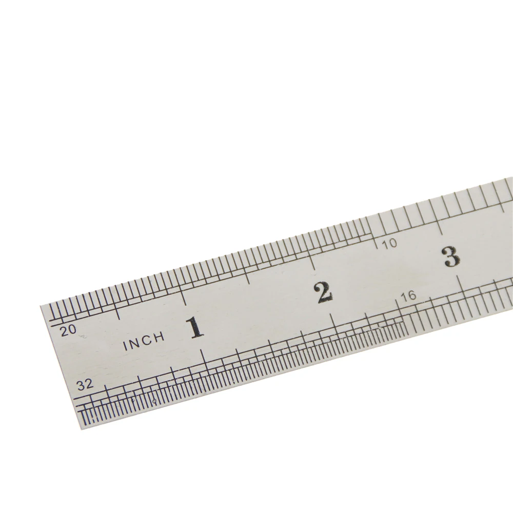 Sewing Foot Seam Stainless Steel Metal Ruler Tool Precision Double-sided Measurement School Stationery | Канцтовары для офиса и
