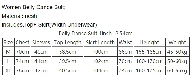 Женский костюм для танца живота комплект из двух предметов топ с рукавом до локтя