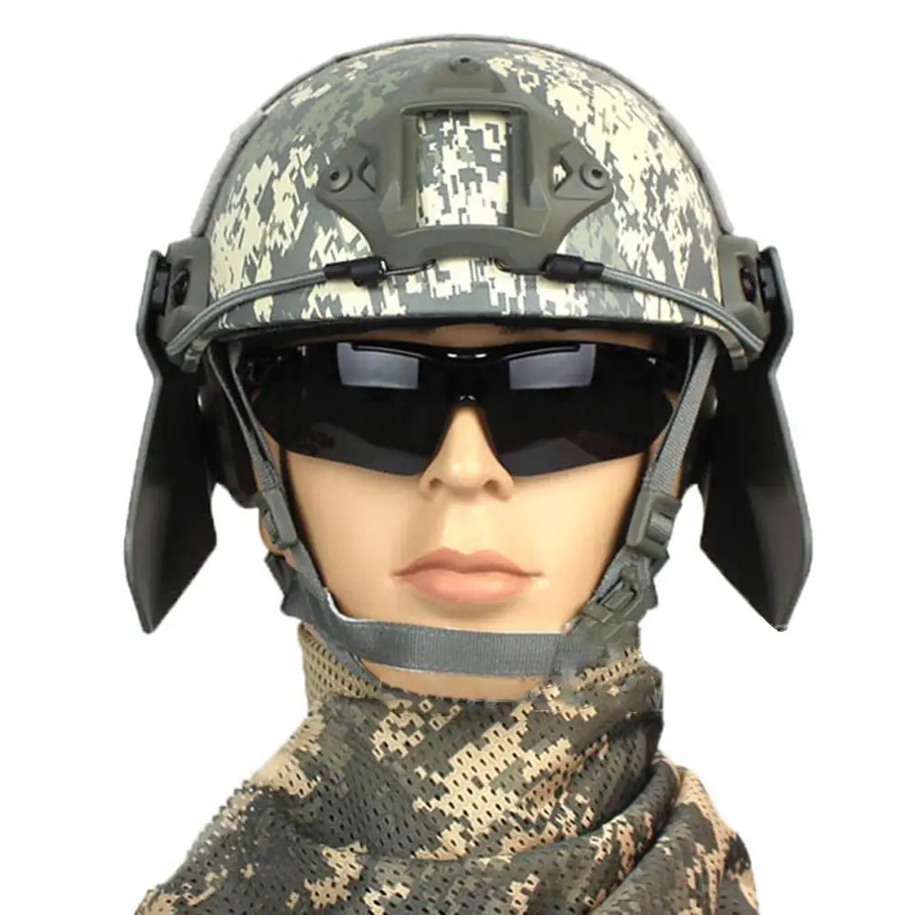 Боковая крышка для быстрого шлем военно тактический страйкбол аксессуары мягкий