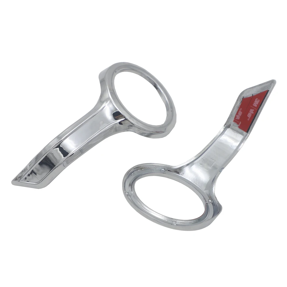 Мотоциклетное хромированное противотуманное кольцо левое и правое