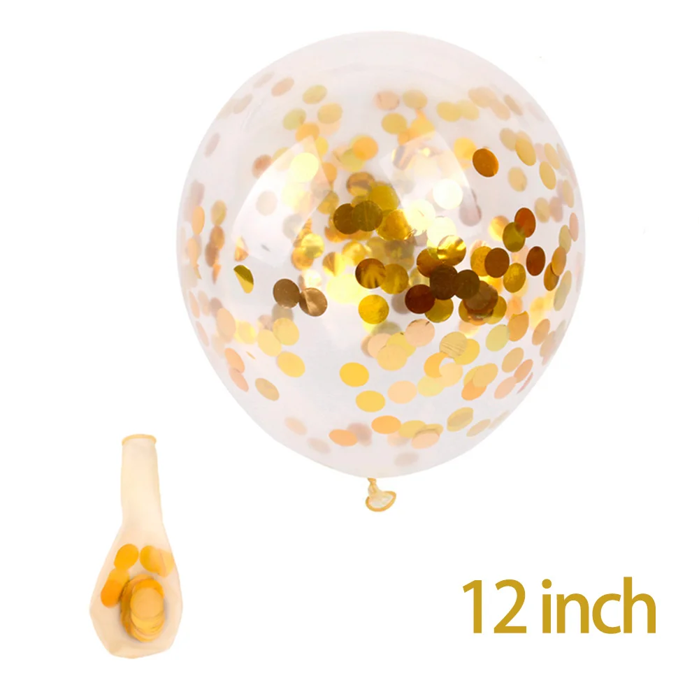 15 шт./пакет популярный золотой шар baby shower гелиевый воздушный покрытый фольгой