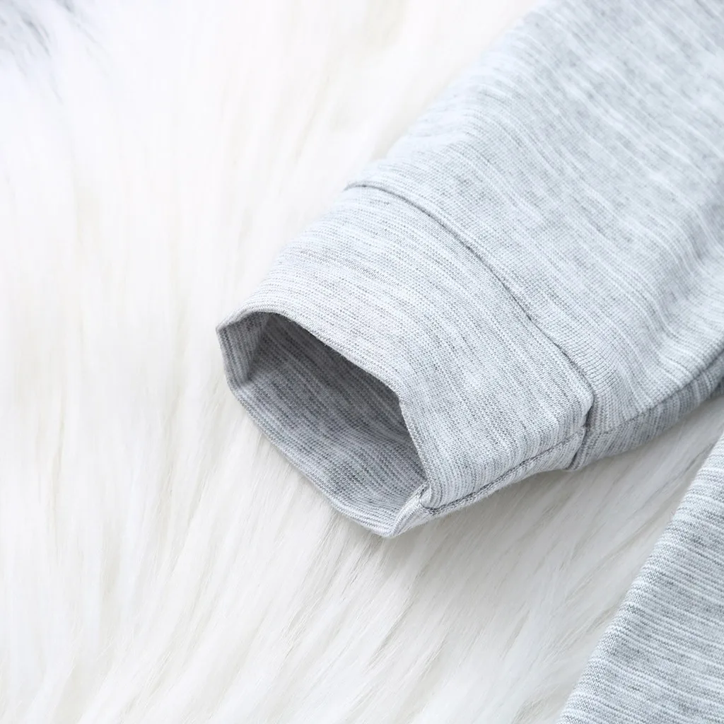 Хлопковый костюм для малышей комбинезон с длинными рукавами и принтом звезд