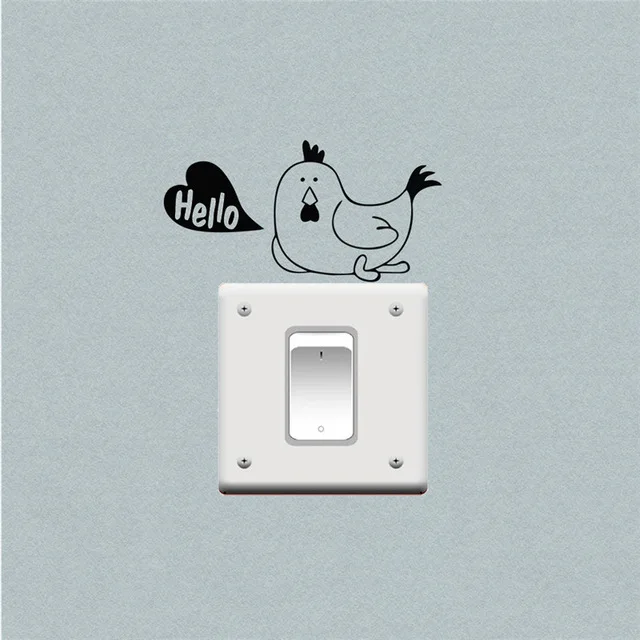 

Красочные виниловые самоклеящиеся обои с цыплятами для домашнего декора, гостиной, спальни, настенная роспись, Прямая поставка